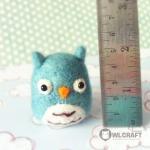 Lovely Blue Mint OWL Needle..