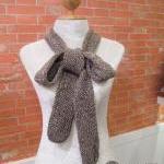Hand Knitted Narrow Long Co..